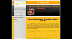 Desktop Screenshot of cee-ekoinstal.pl